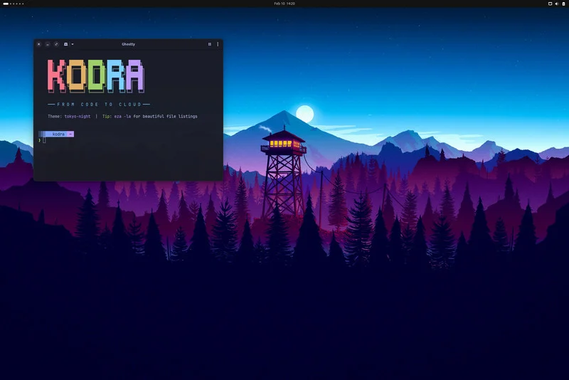 Kodra developer environment
